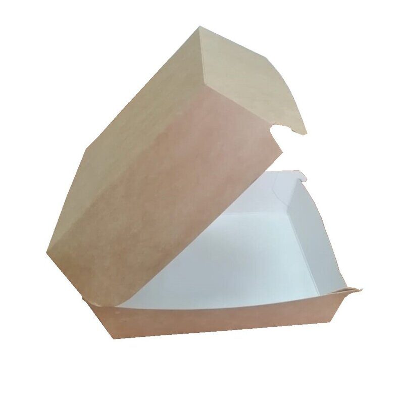 Коробка для бургера L 140x140x70мм,